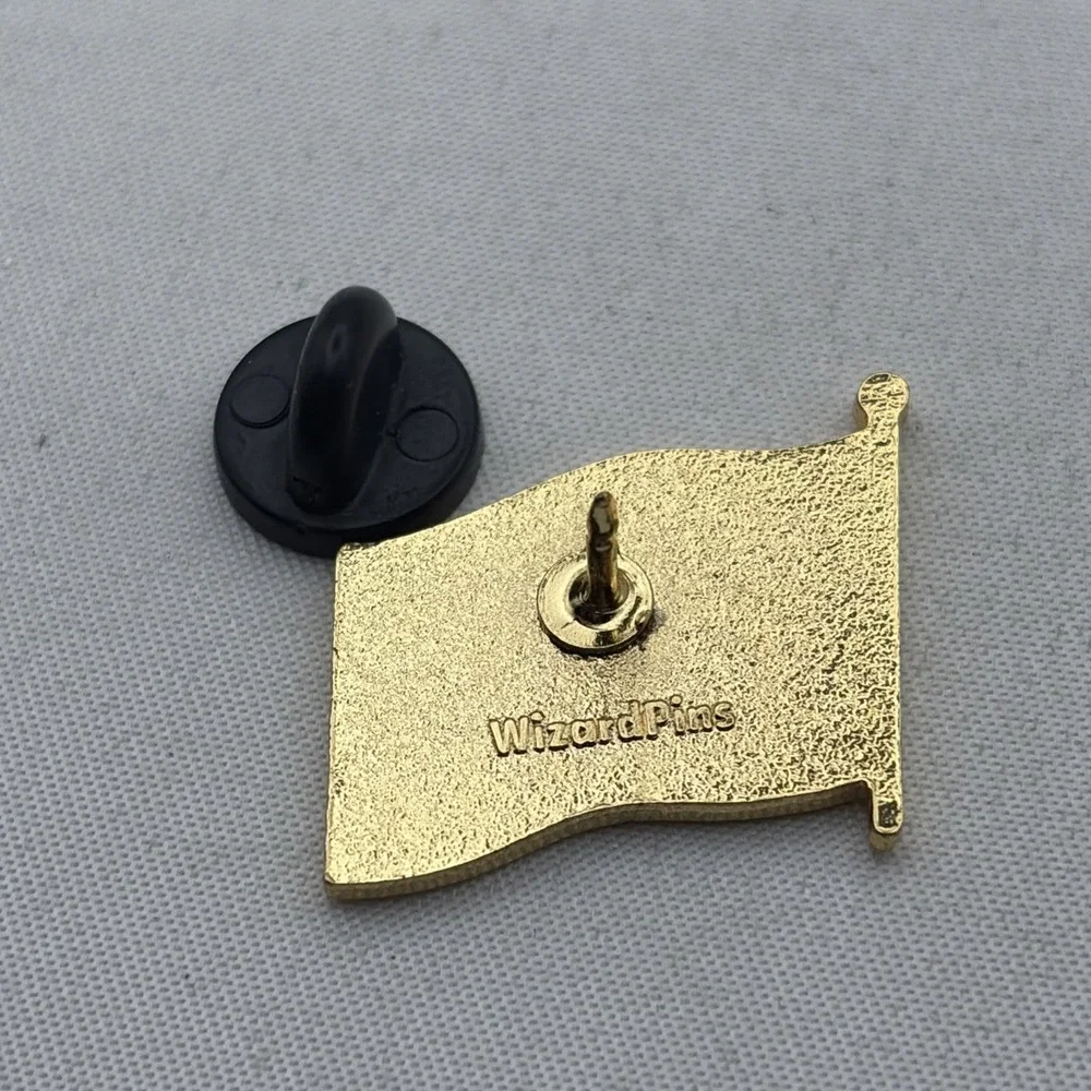 Chicago Illinois City Flag United States Of America Windy City Lapel Hat Pin